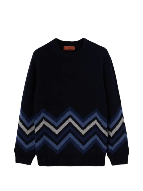 Missoni Kids zigzag-knit sweater