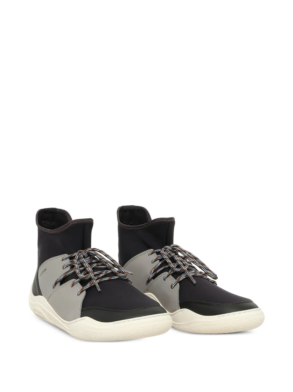 Lanvin lace-up sneakers Zwart