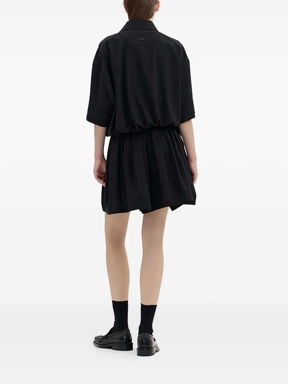  Juun.j Camicia Con Zip - Nero 