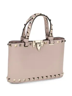 Valentino Garavani ロックスタッズ ハンドバッグ ミニ | ブルー