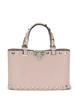 Valentino Garavani ミニ ロックスタッズ トートバッグ | ブラウン