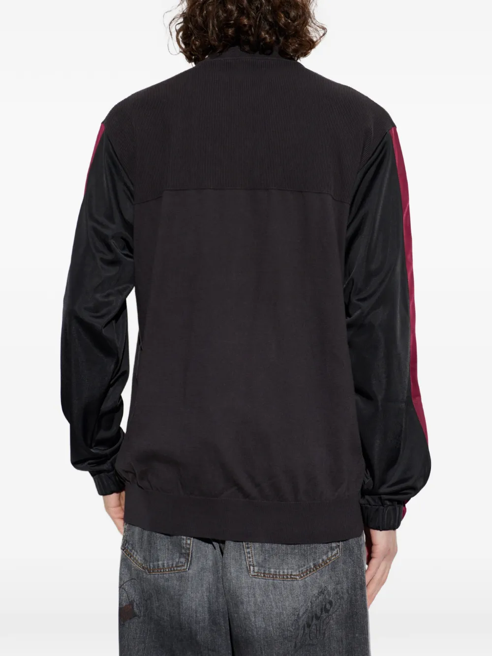 Balenciaga Sweater met geborduurd logo Grijs