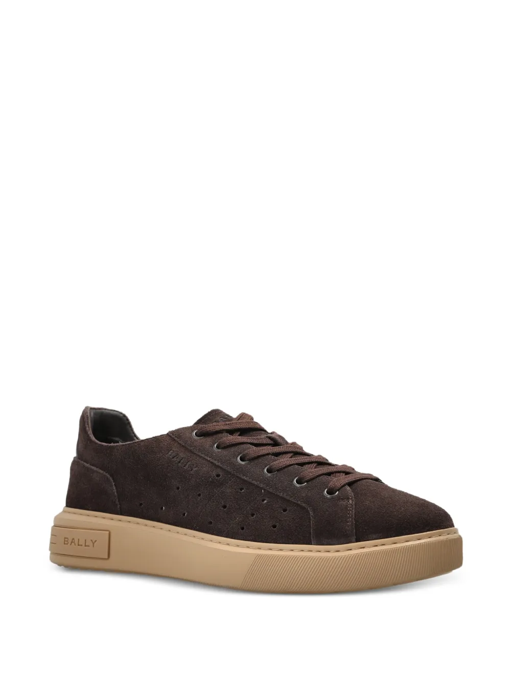 Bally Lift suède sneakers Bruin