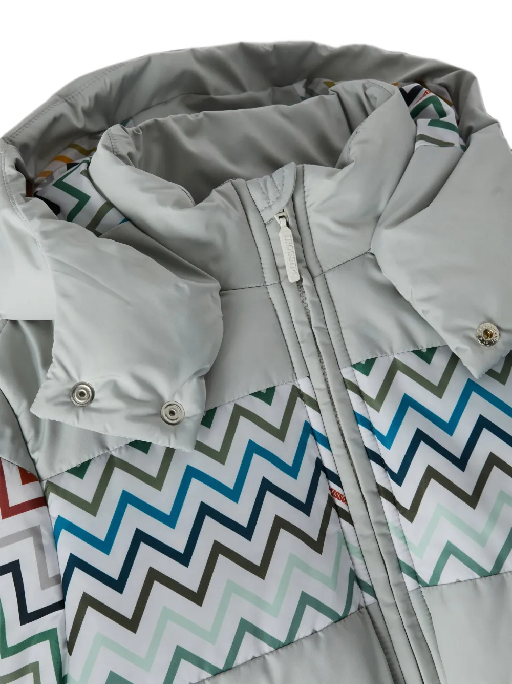 Missoni Kids Jas met dierenprint Grijs