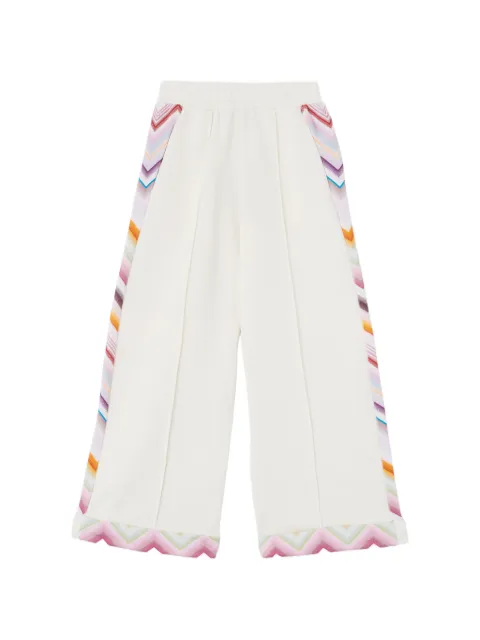 Missoni Kids zigzag-print track pants