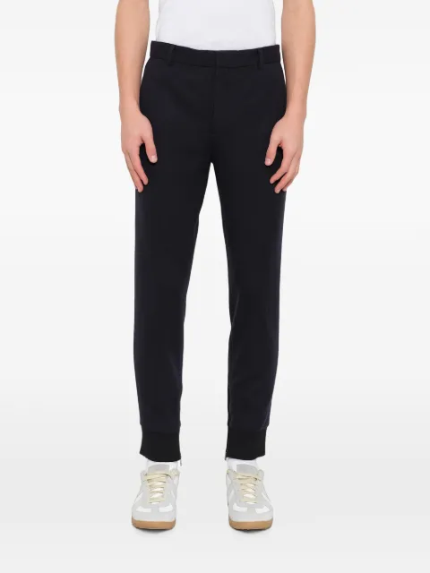 Lanvin ribbed-cuff track pants