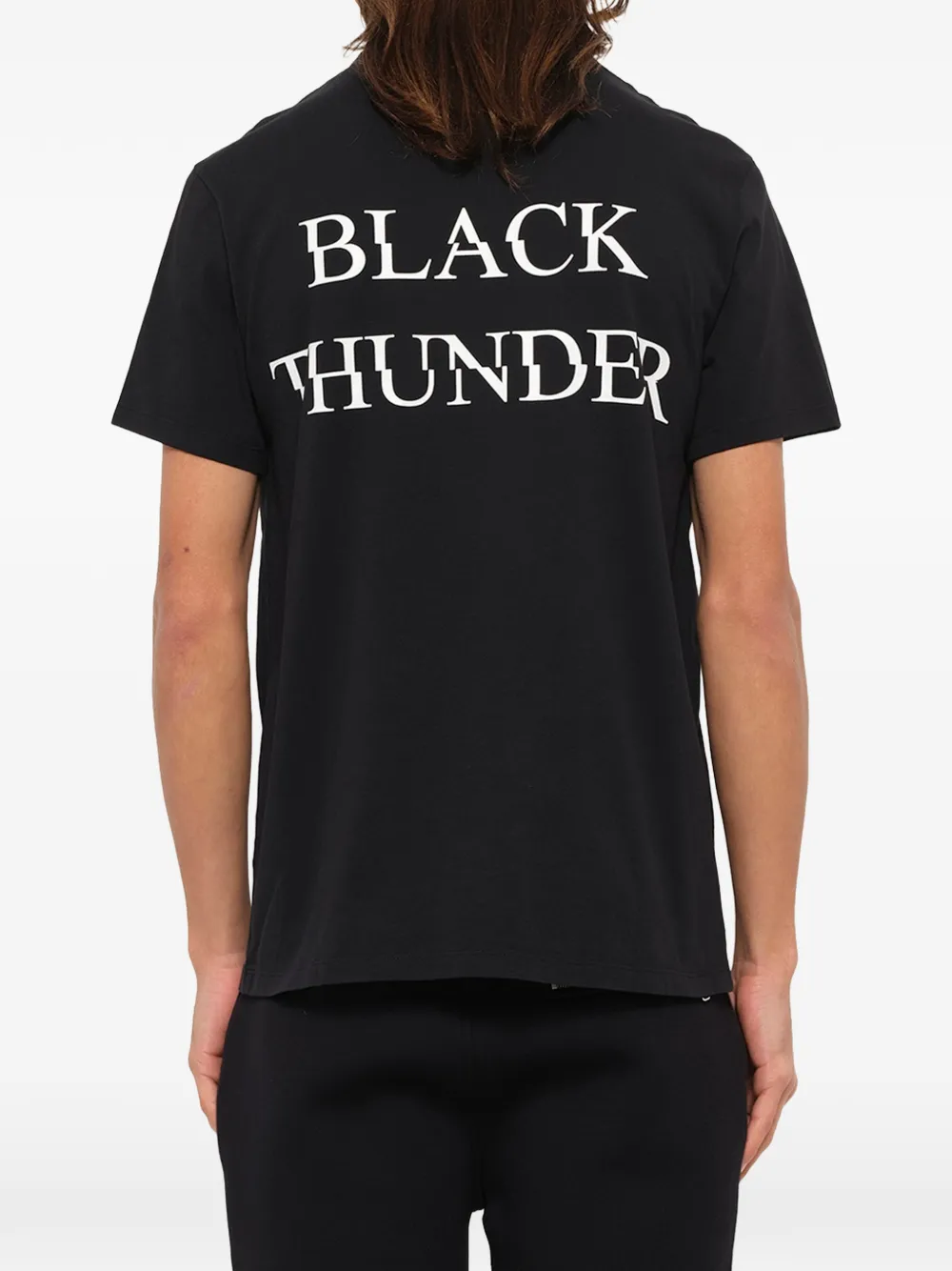 Neil Barrett T-shirt met ronde hals Zwart