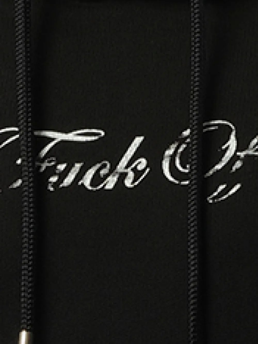 Mastermind Japan Gerafelde hoodie met doodskopprint Zwart