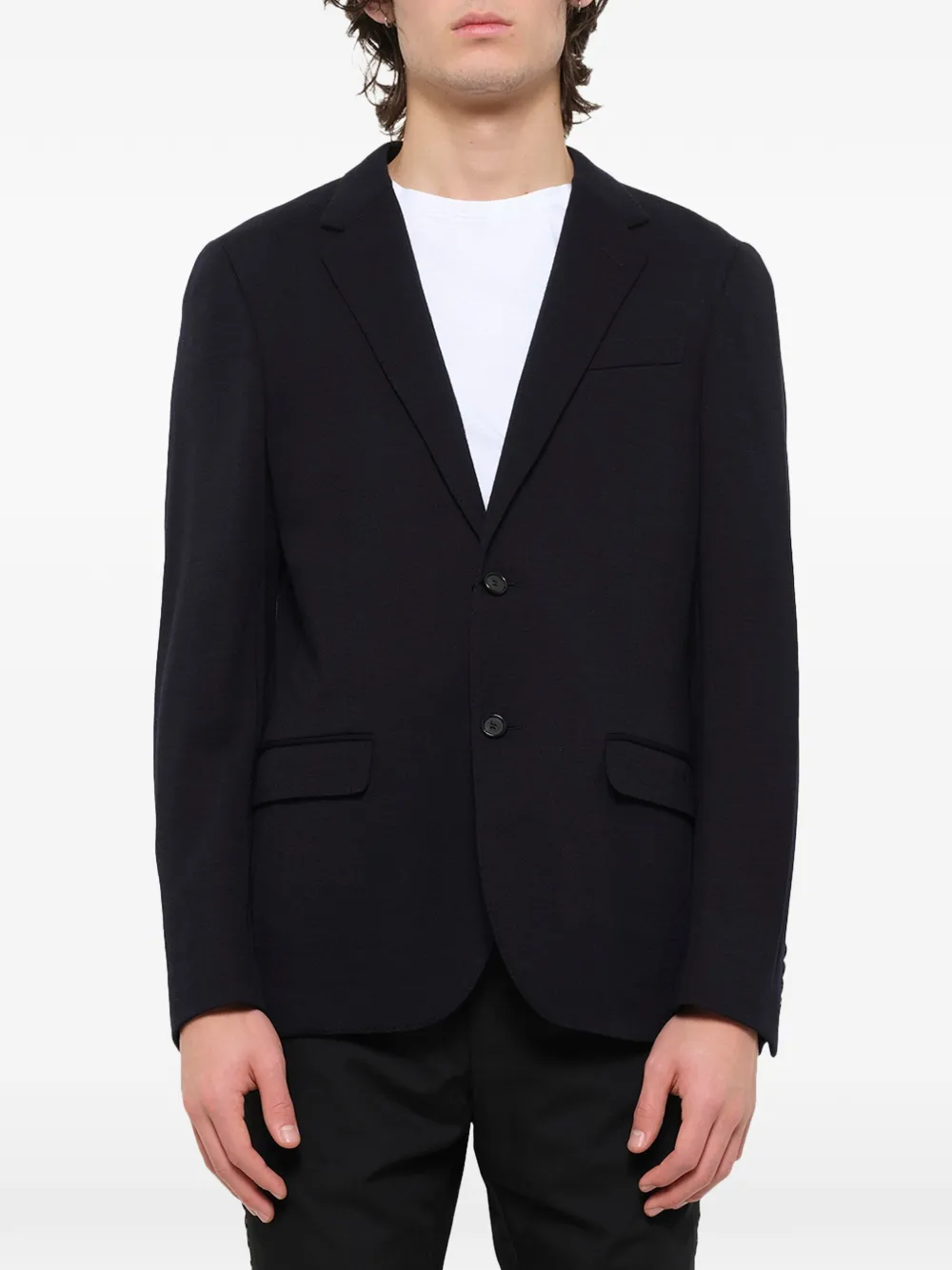 Lanvin D8 single-breasted blazer - Blau