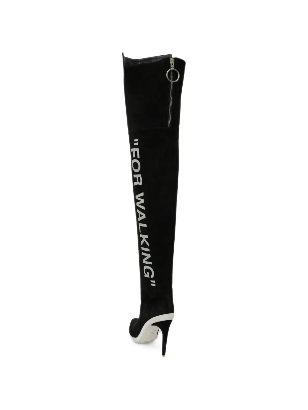 Off-White For Walking over-the-knee boots Zwart