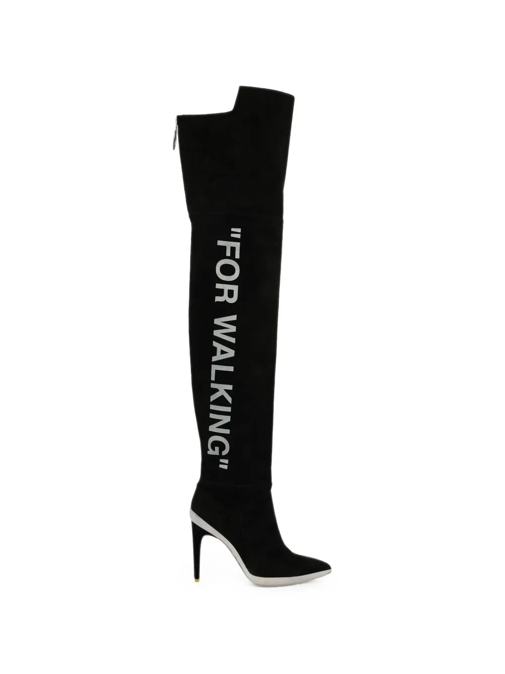 Off-White For Walking over-the-knee boots Zwart