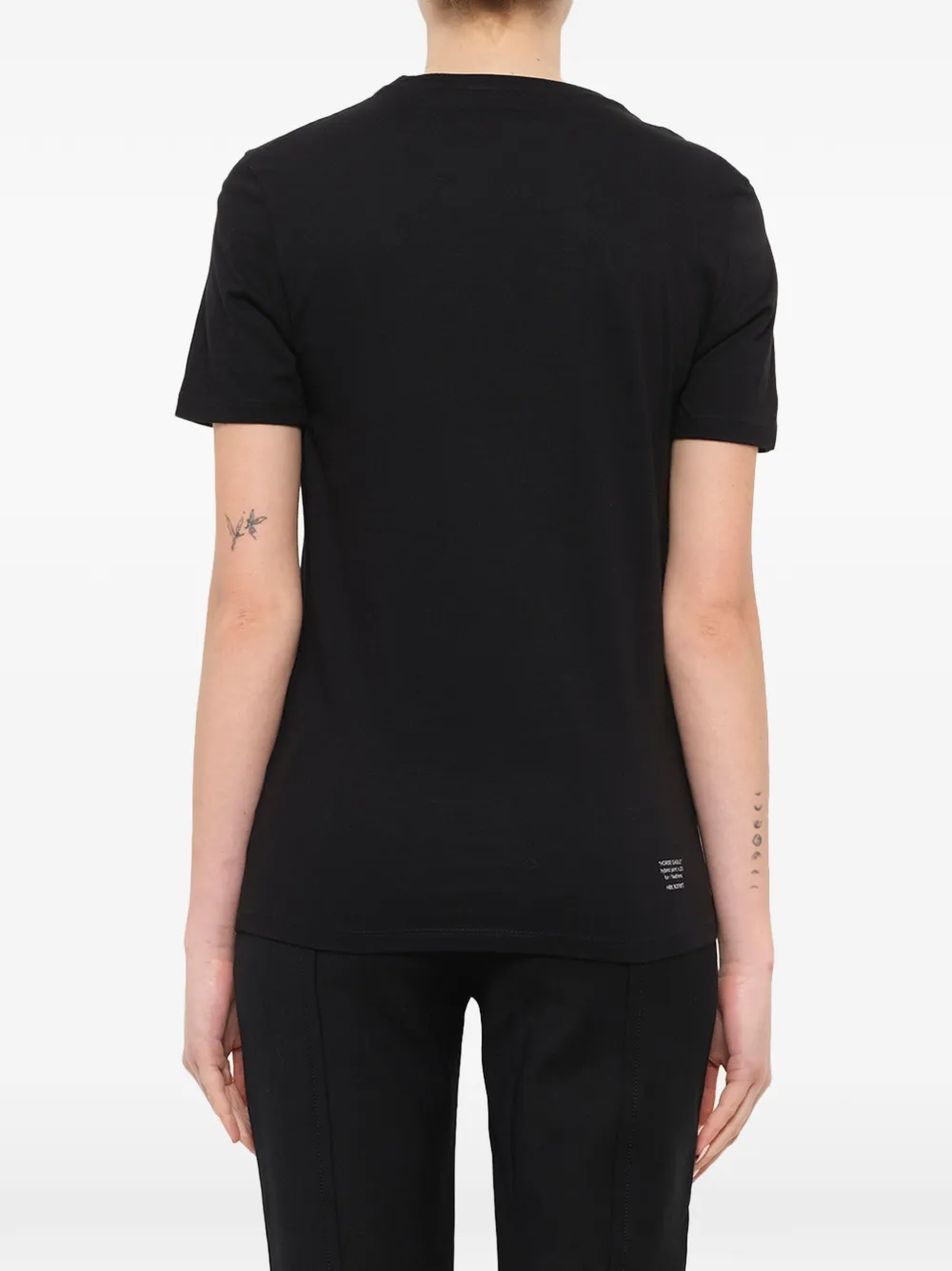 Neil Barrett T-shirt met grafische print Zwart