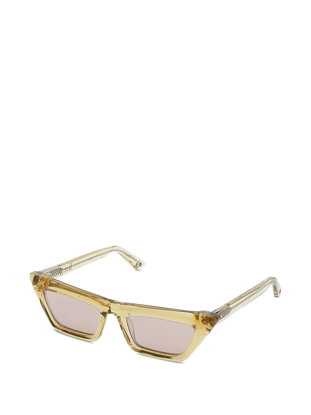 G.O.D Eyewear Twenty Two cat-eye sunglasses - Giallo