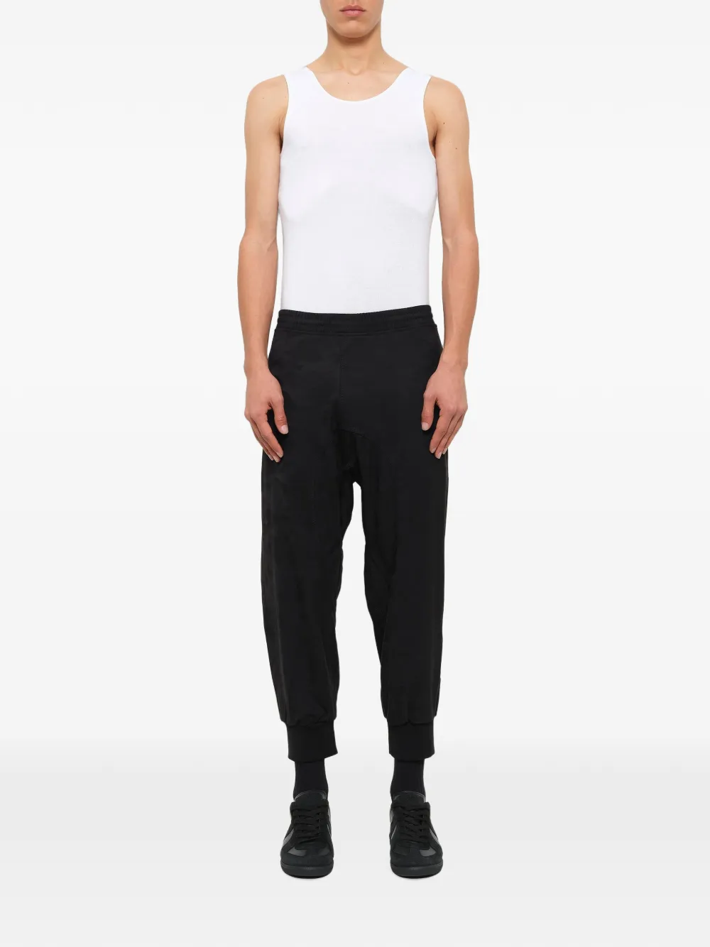Neil Barrett camouflage-pattern track pants Zwart