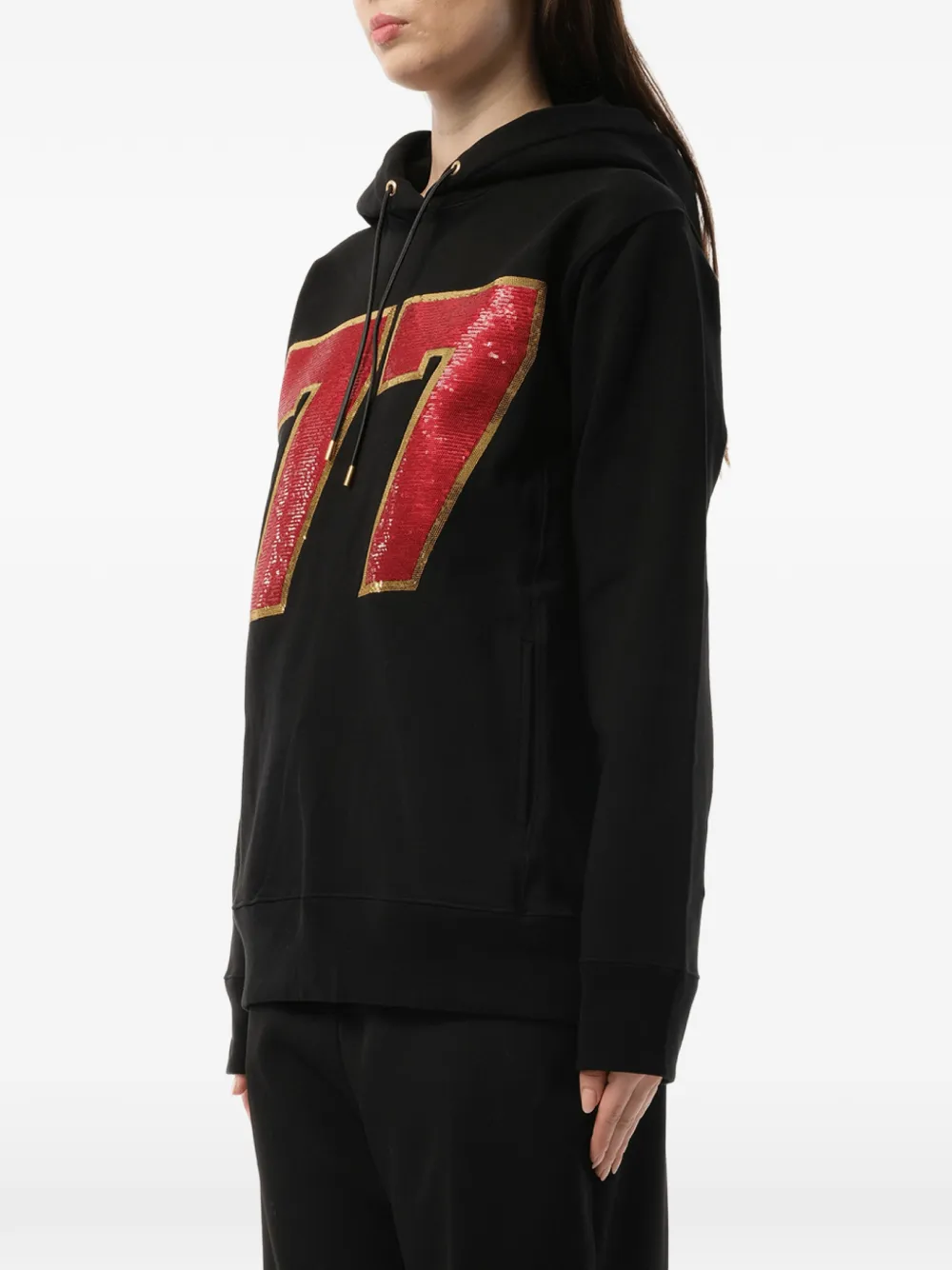 Mastermind Japan Hoodie verfraaid met pailletten Zwart