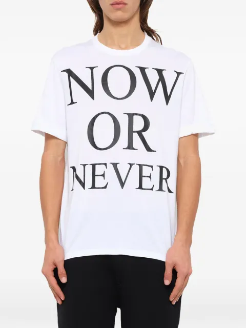 Neil Barrett slogan-print T-shirt