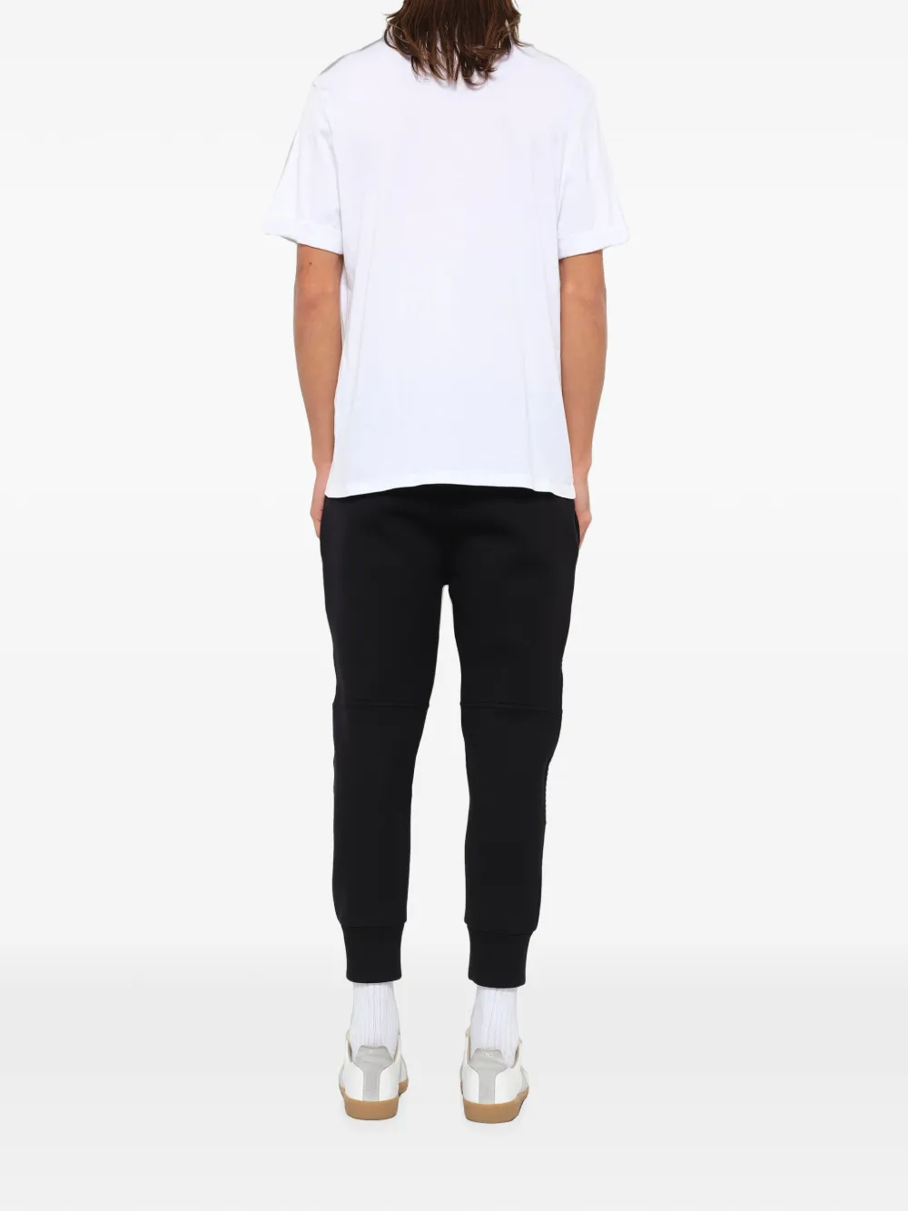 Neil Barrett T-shirt met tekst Wit