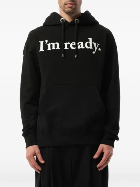 Mastermind Japan skull-print drawstring hoodie