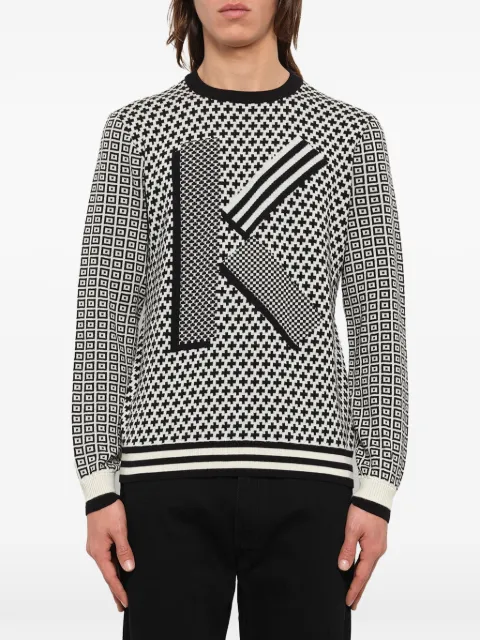 Kenzo Fair Isle intarsia-knit sweatshirt