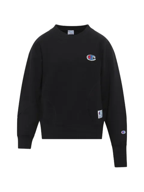 Undercover sudadera con parche del logo de N.HOOLYWOOD x Champion