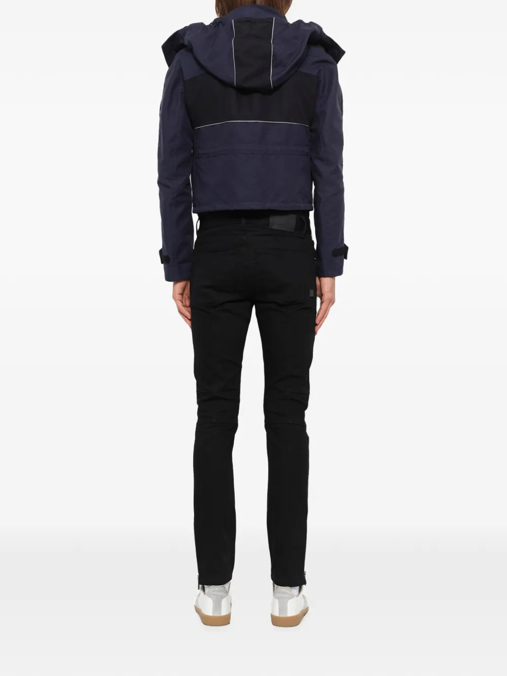 Balenciaga Cenevas ski parka Blauw