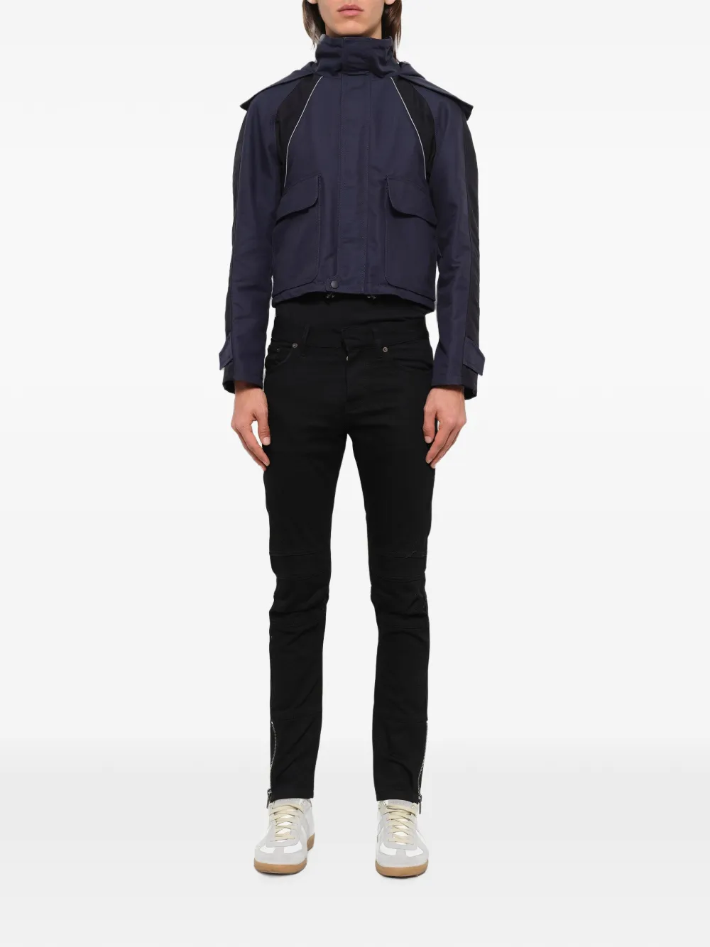 Balenciaga Cenevas ski parka Blauw
