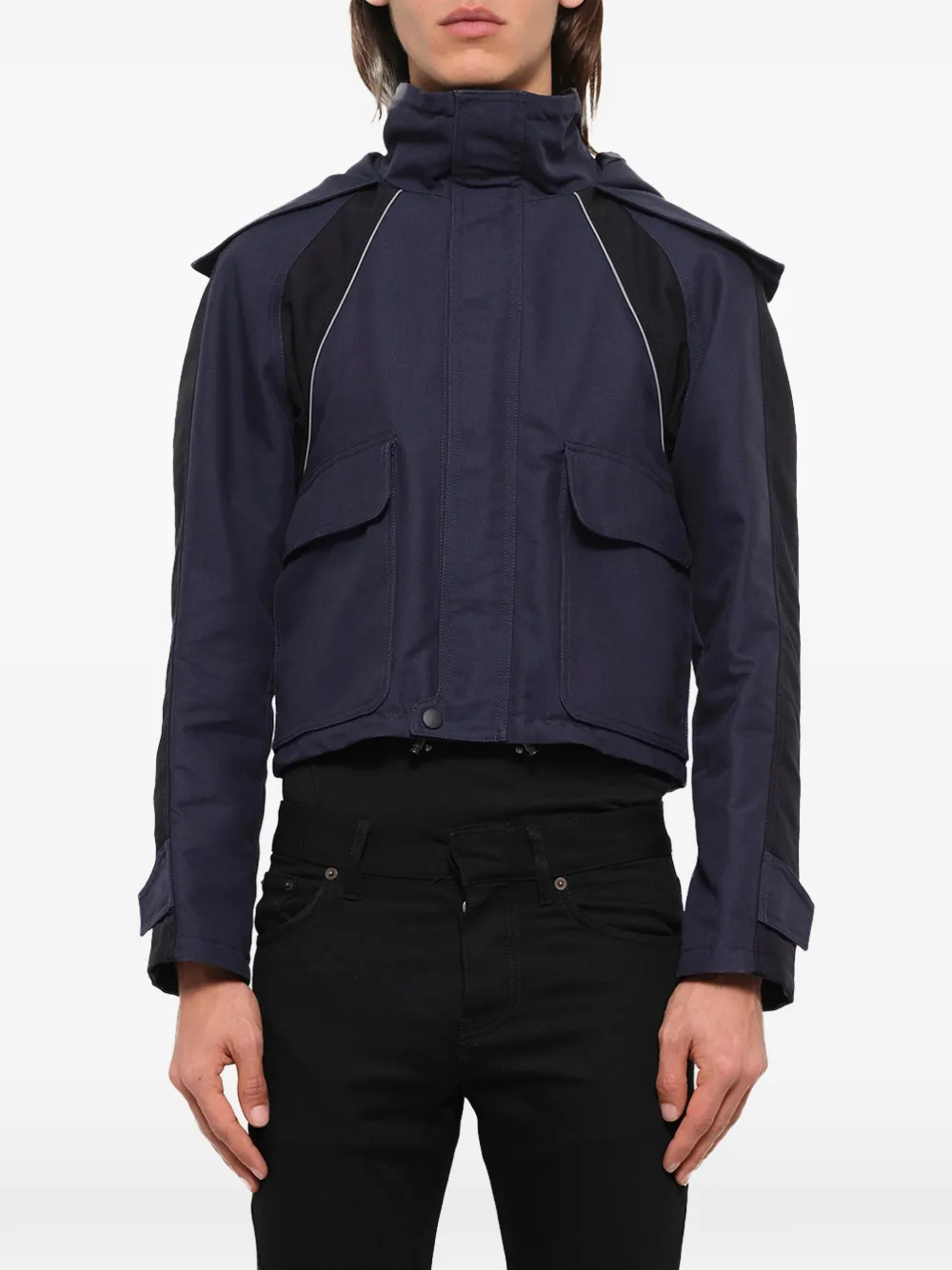 Balenciaga Cenevas ski parka - Blu