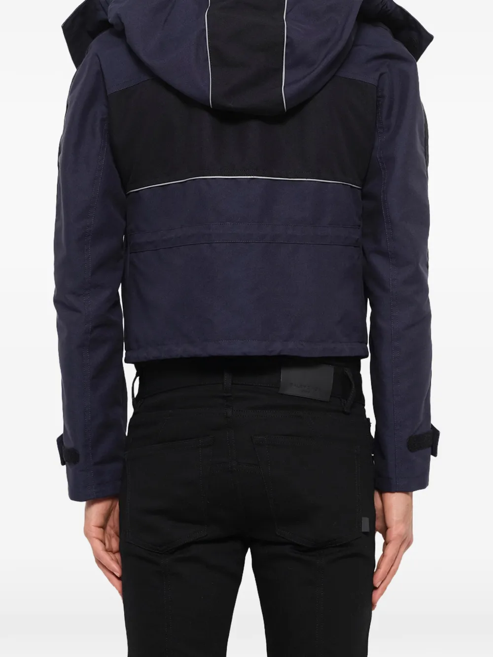 Balenciaga Cenevas ski parka Blauw