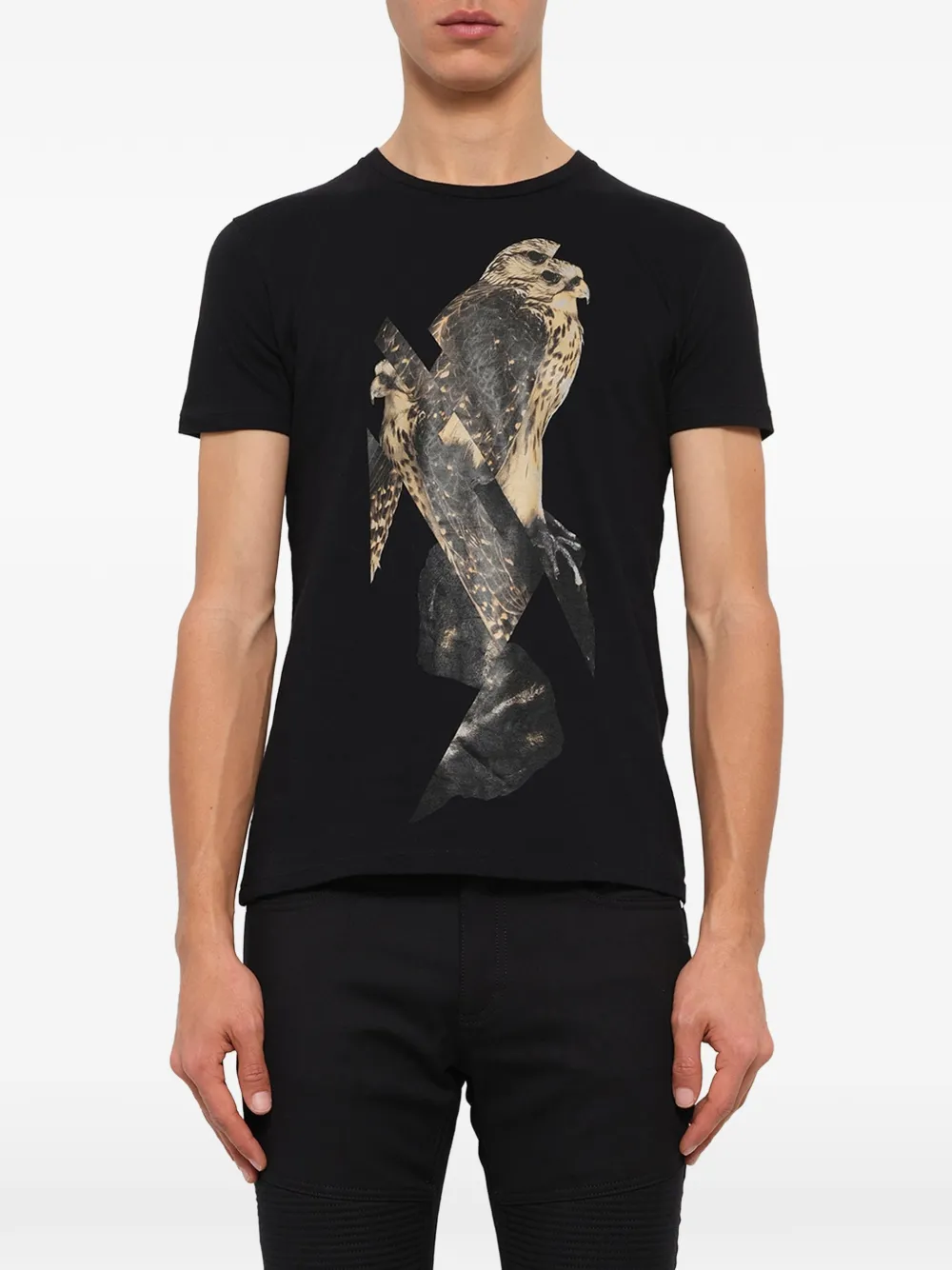 Neil Barrett falcon-print T-shirt