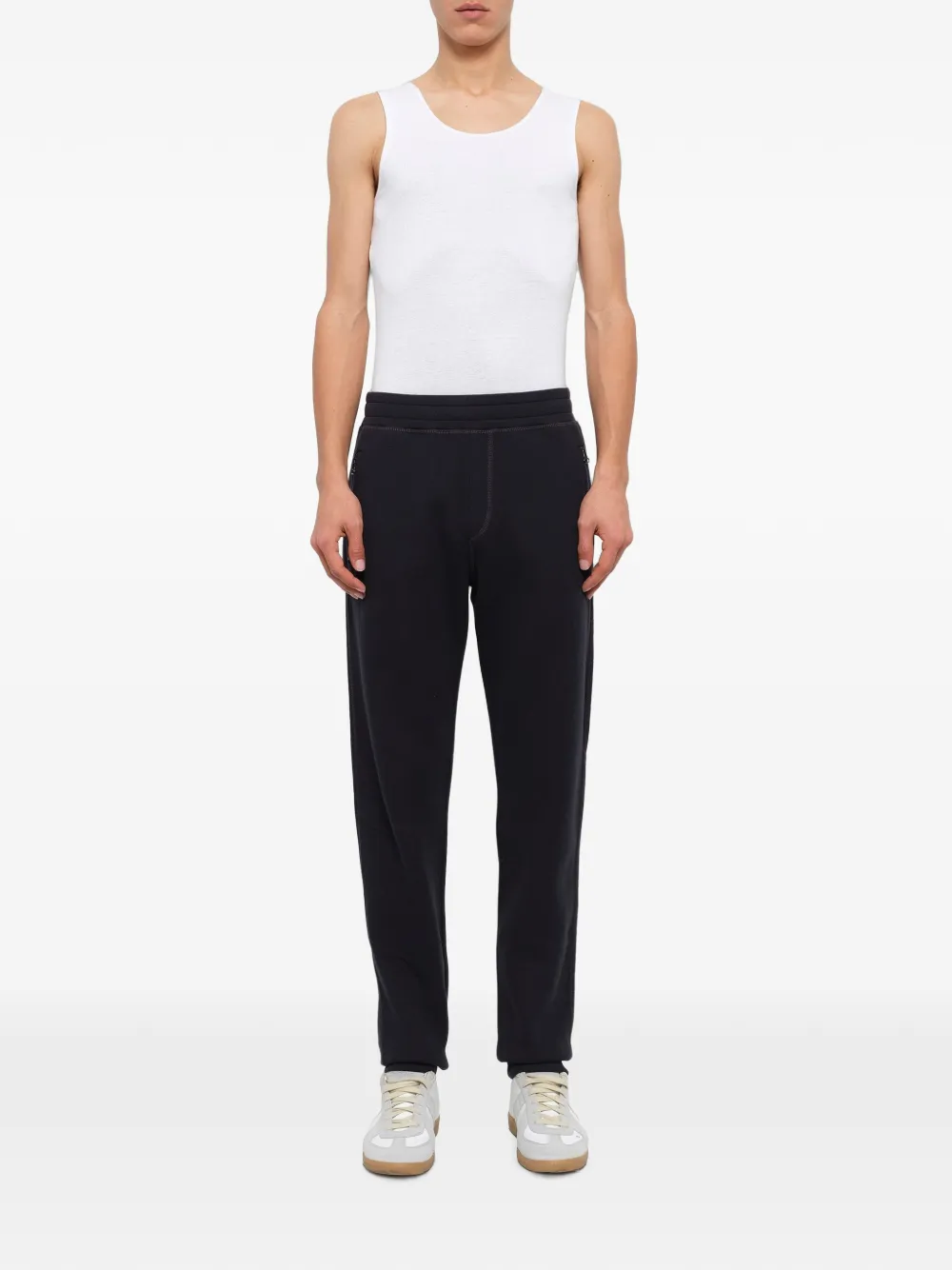 Lanvin Trainingsbroek met elastische taille Blauw