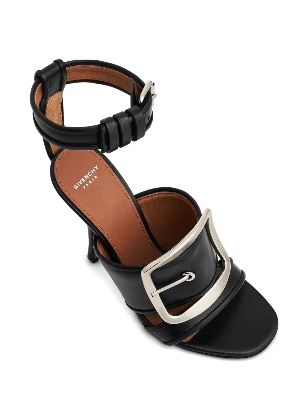 Givenchy Diana 11 buckle-detail sandals Zwart