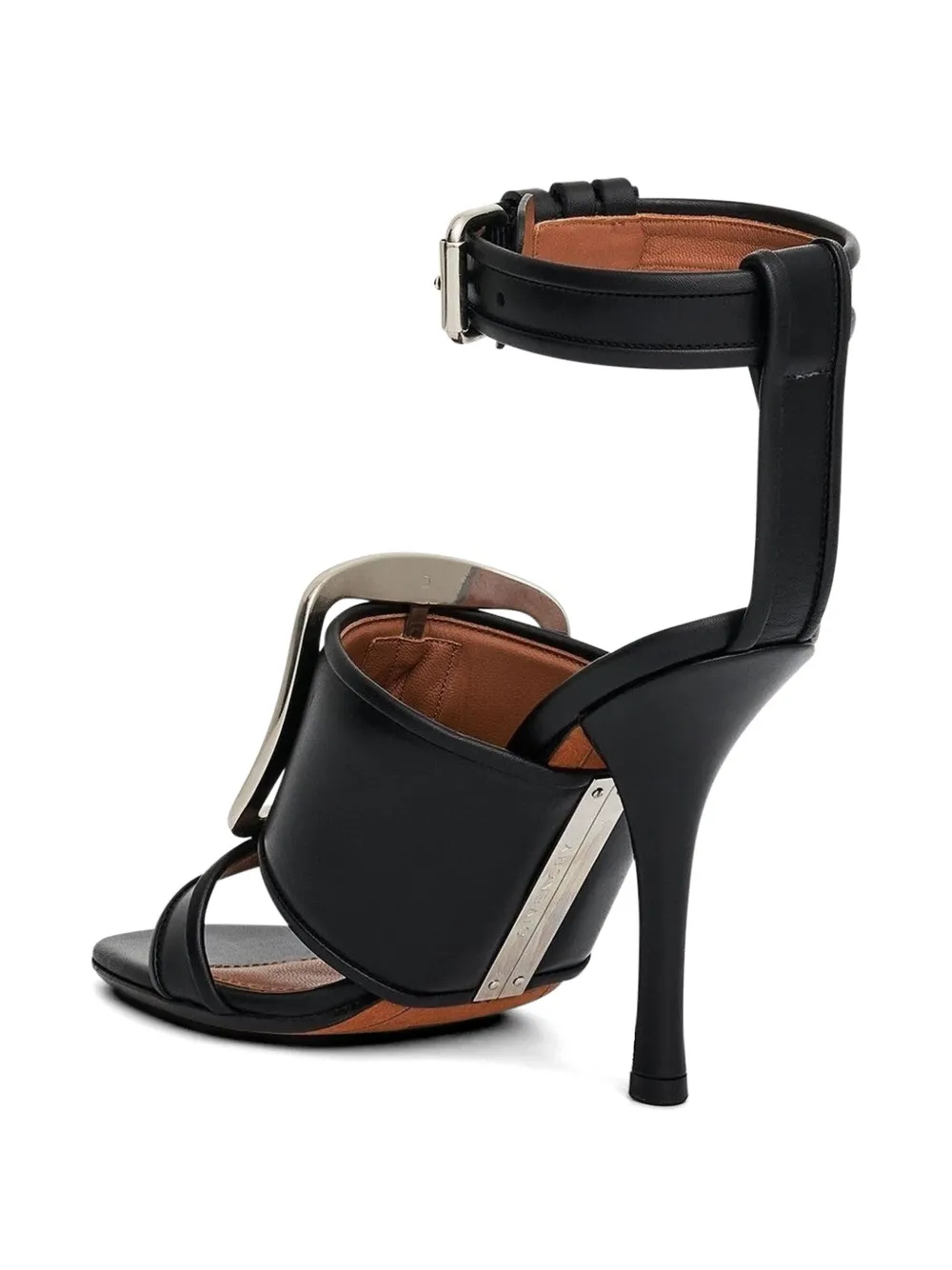 Givenchy Diana 11 buckle-detail sandals Zwart