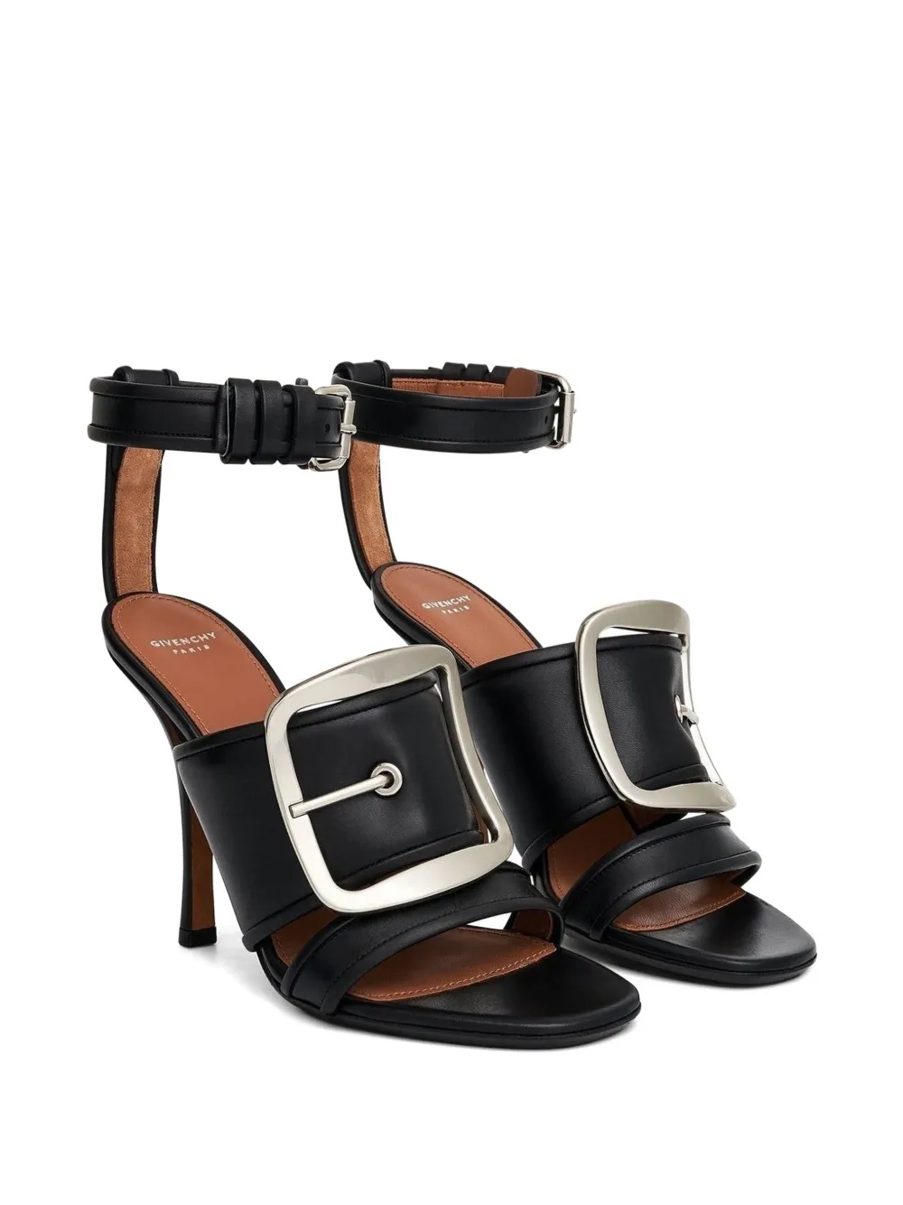Givenchy Diana 11 buckle-detail sandals Zwart