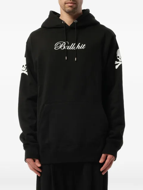 Mastermind Japan skull-print drawstring hoodie