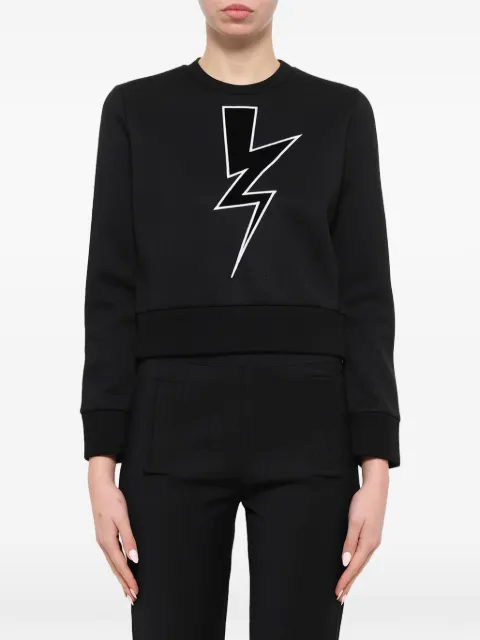 Neil Barrett sudadera con estampado gráfico