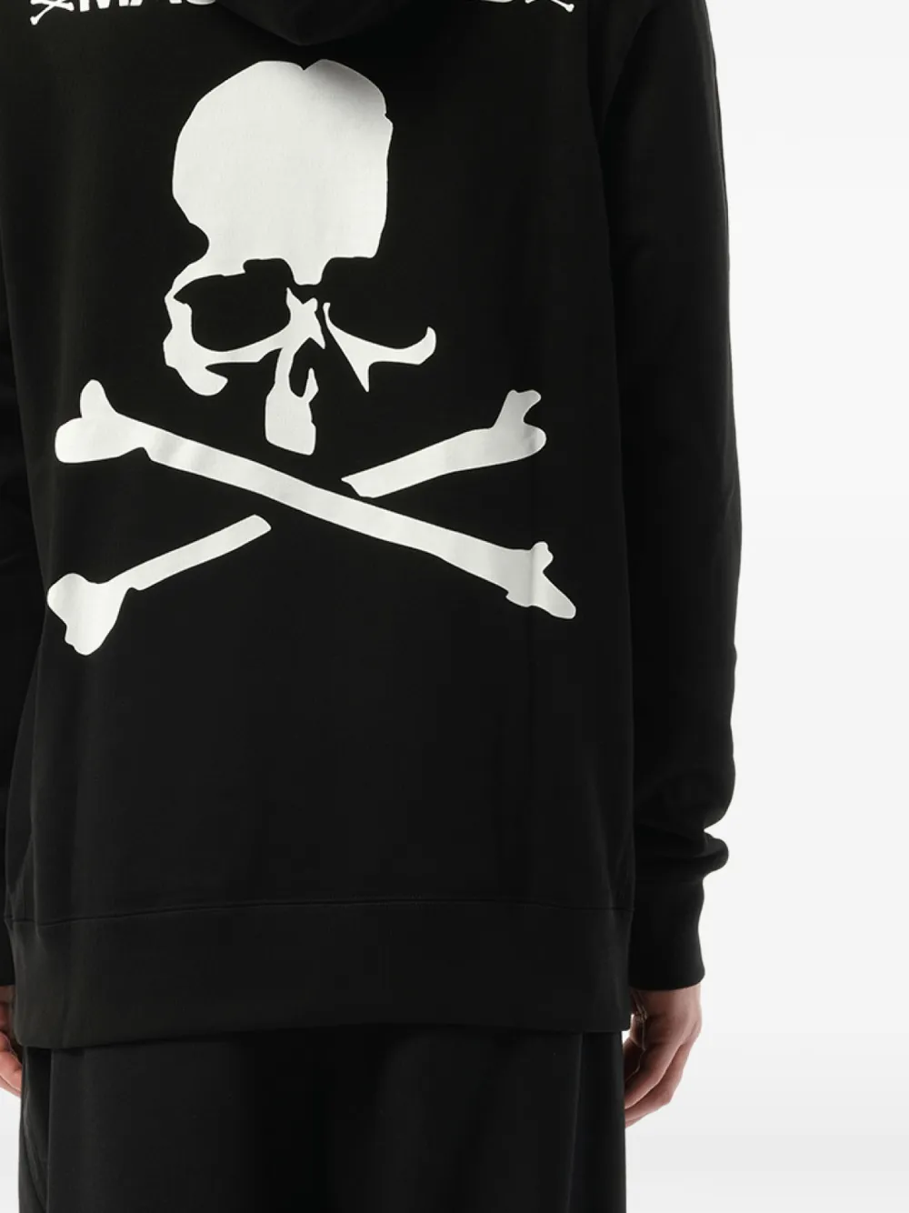Mastermind Japan Hoodie met logoprint en trekkoord Zwart