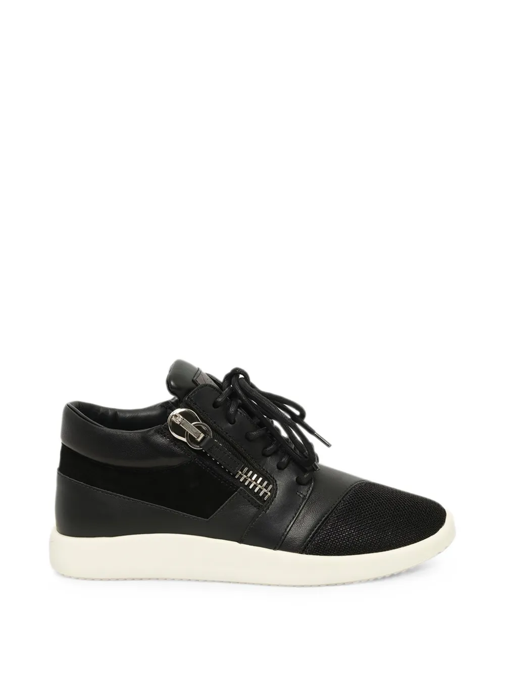 Giuseppe Zanotti Megatron zip-detail sneakers Zwart