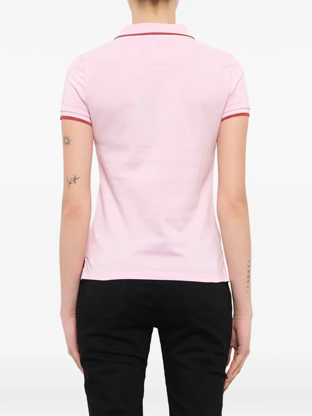 Kenzo Tiger polo shirt Roze