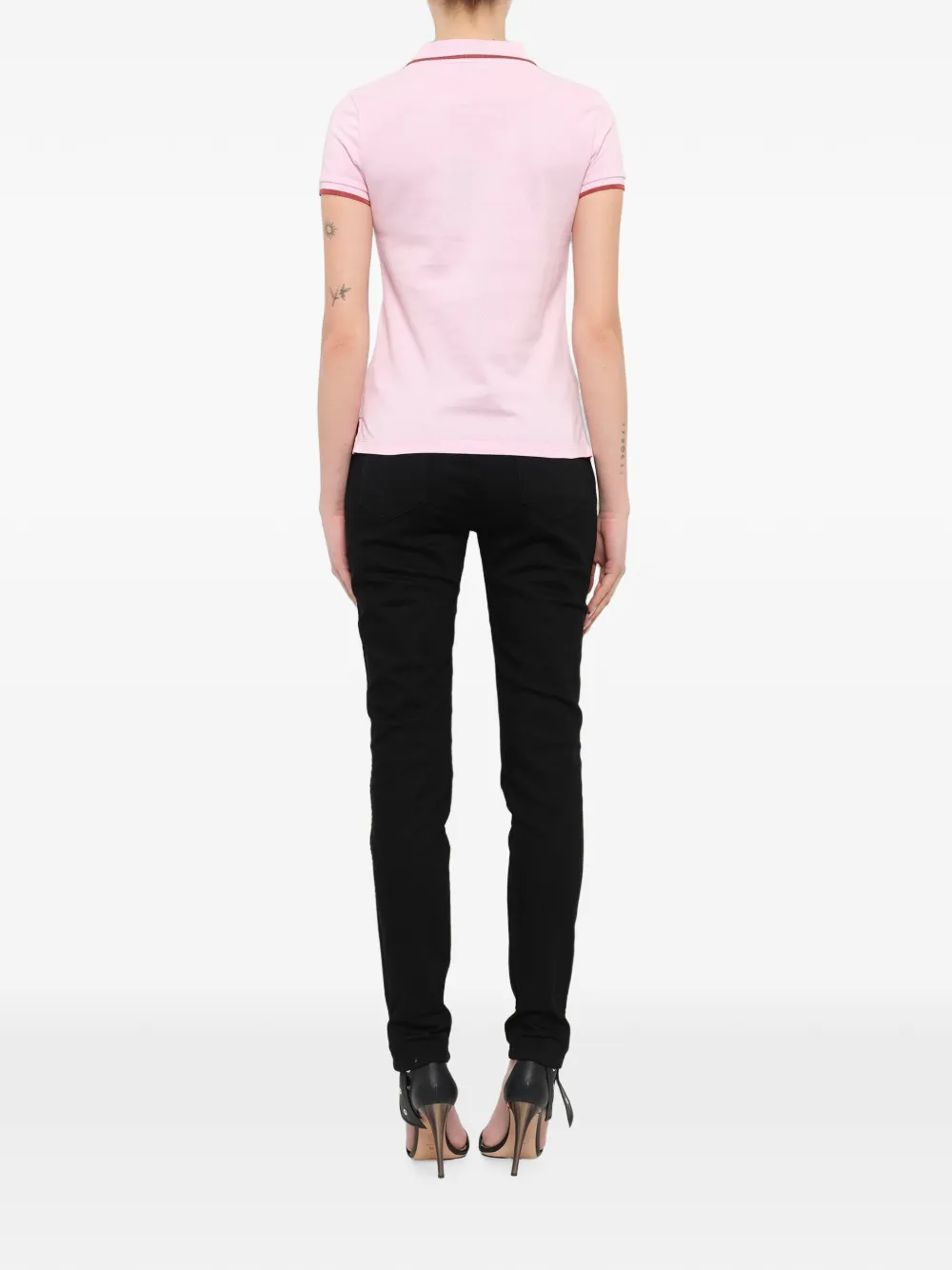 Kenzo Tiger polo shirt Roze