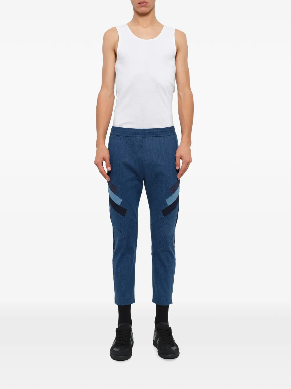 Neil Barrett Slim-fit broek Blauw