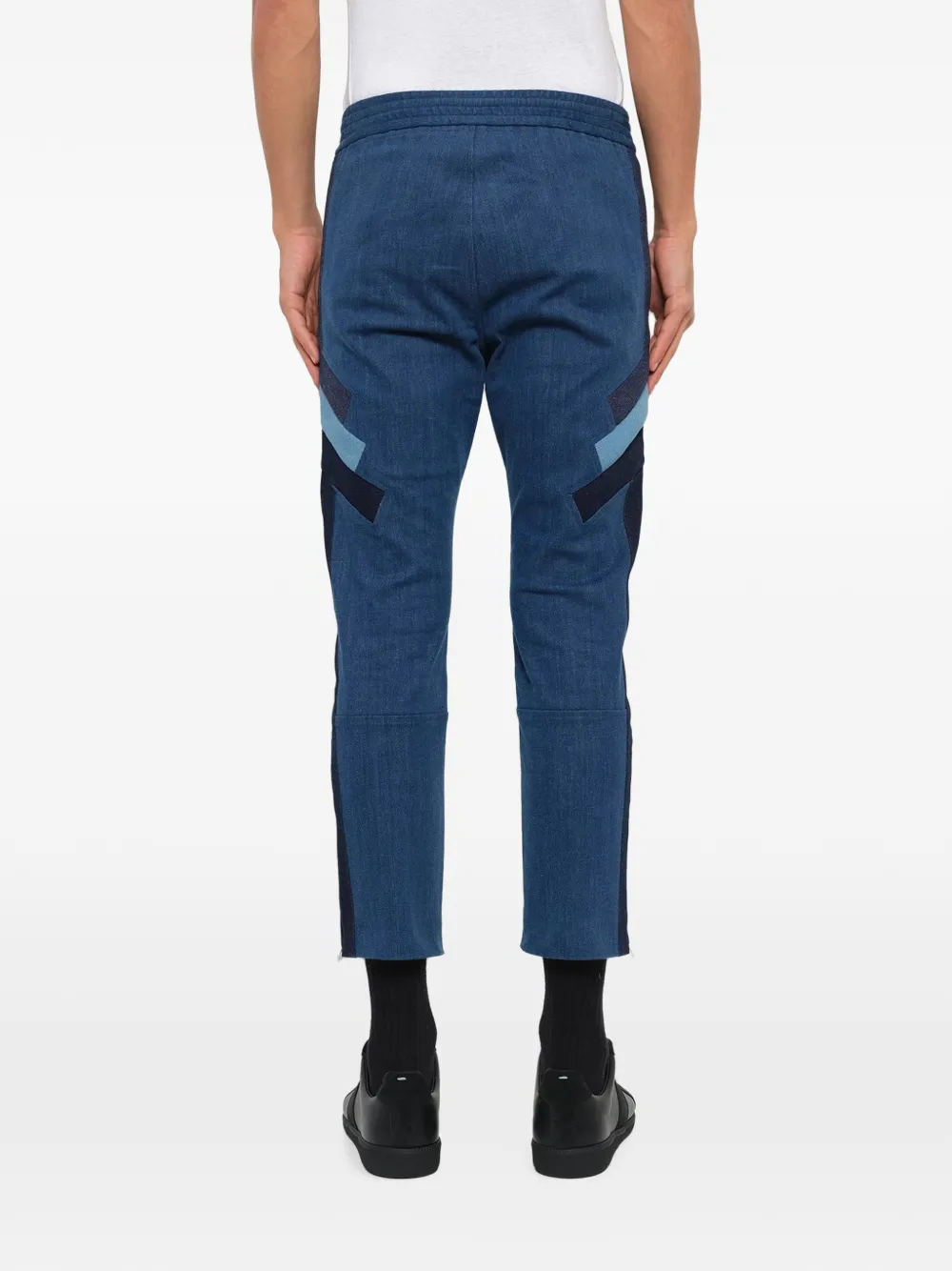 Neil Barrett Slim-fit broek Blauw