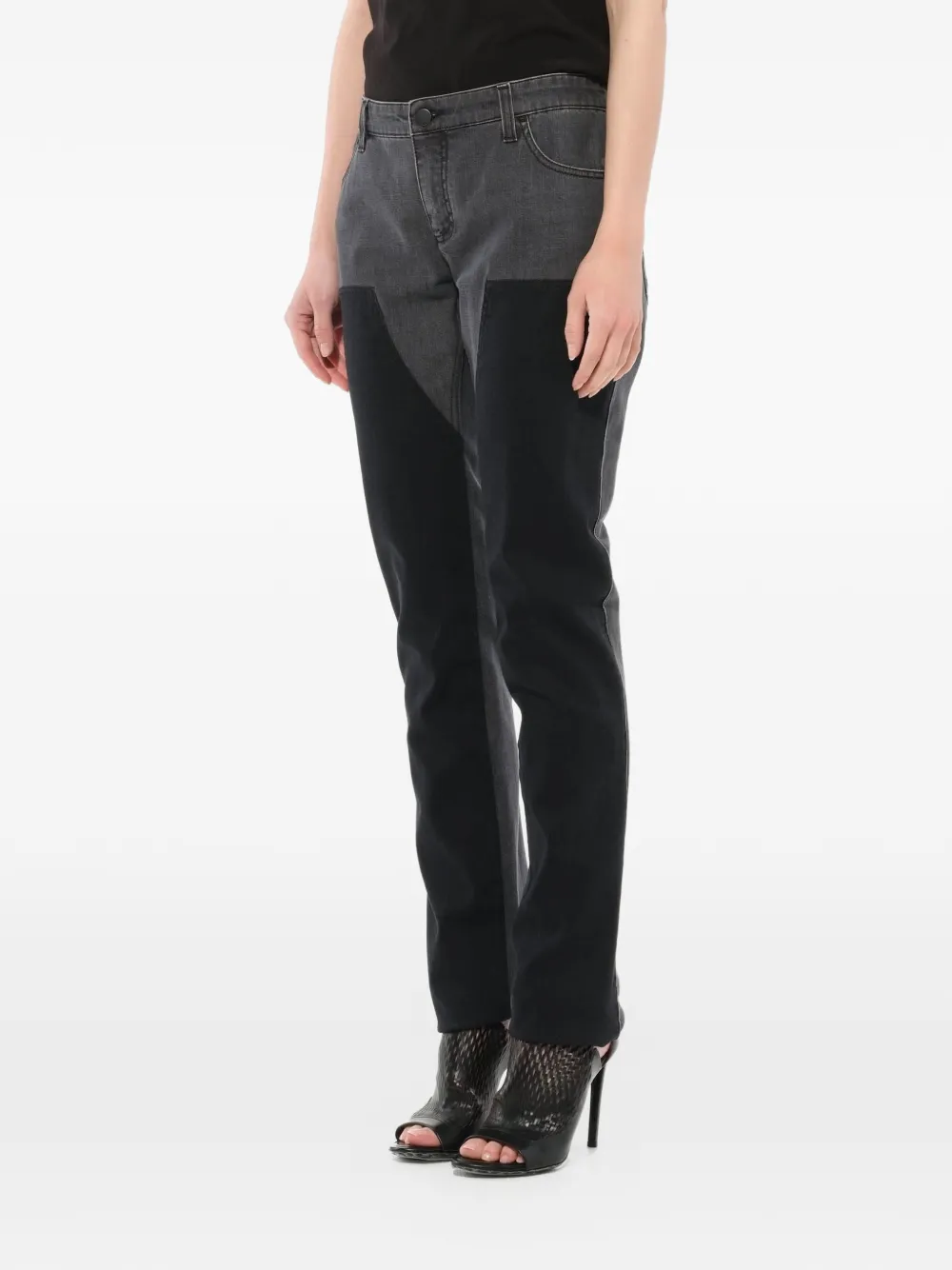 Givenchy Jeans met vlakken Grijs