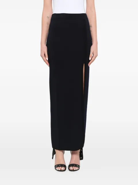 Neil Barrett side-slit maxi skirt