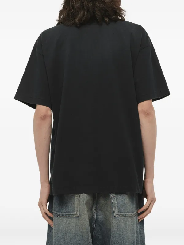 Doublet Tenbuyer graphic-print T-shirt | Black | FARFETCH AO