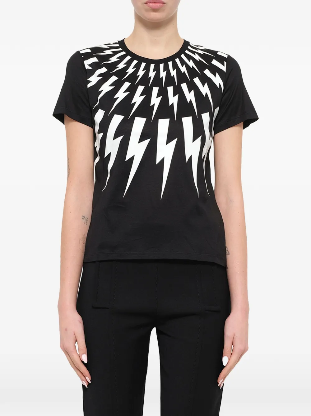 Neil Barrett graphic-print T-shirt - Nero