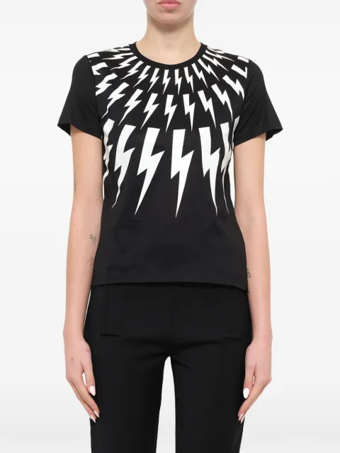 Neil Barrett camiseta con estampado gráfico
