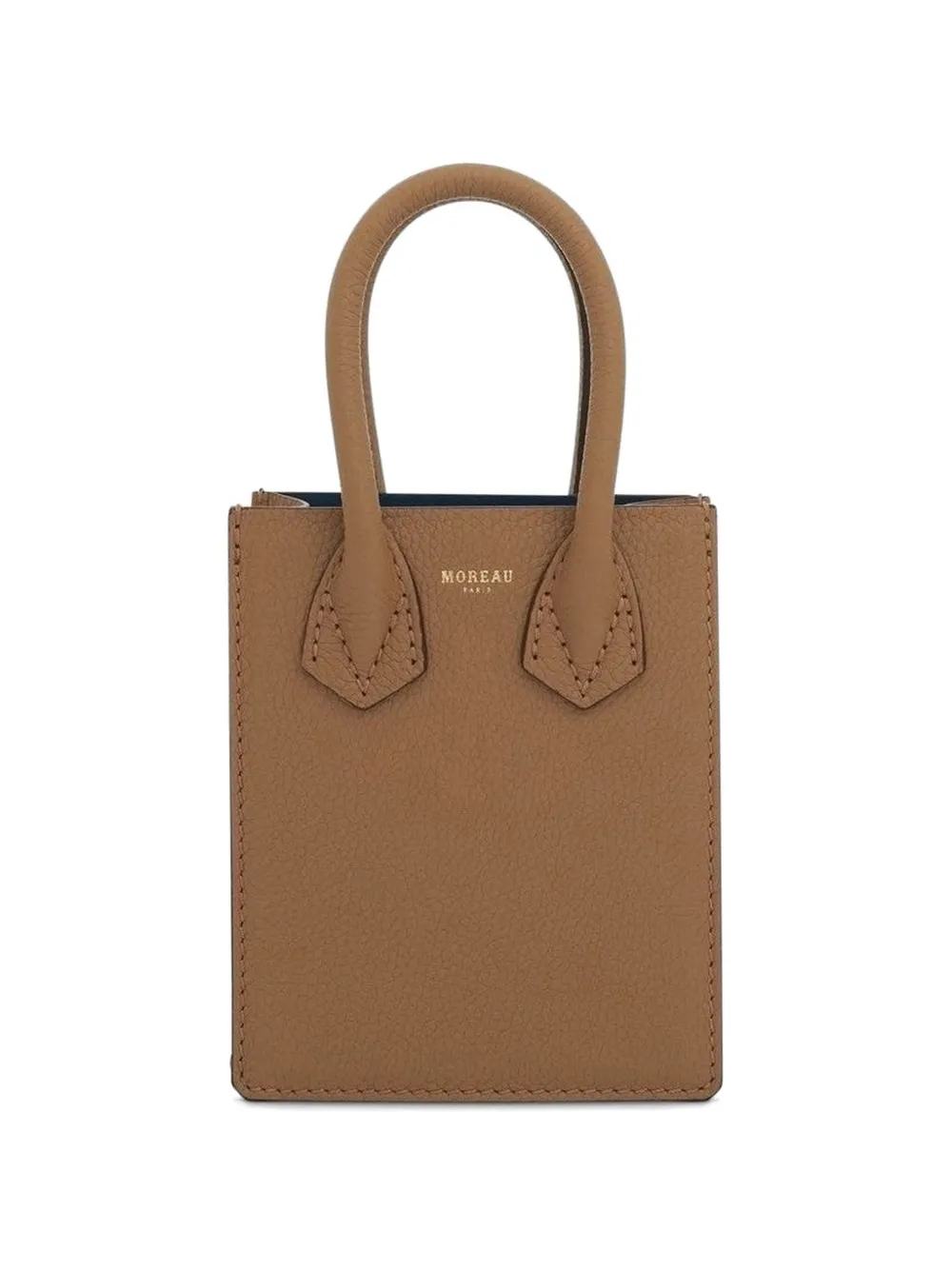 Moreau Suite BB leather mini bag - Braun