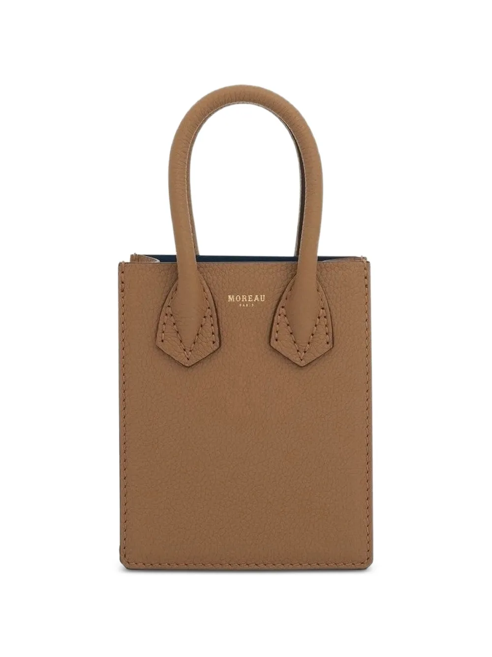 Moreau Suite BB leather mini bag - Marrone