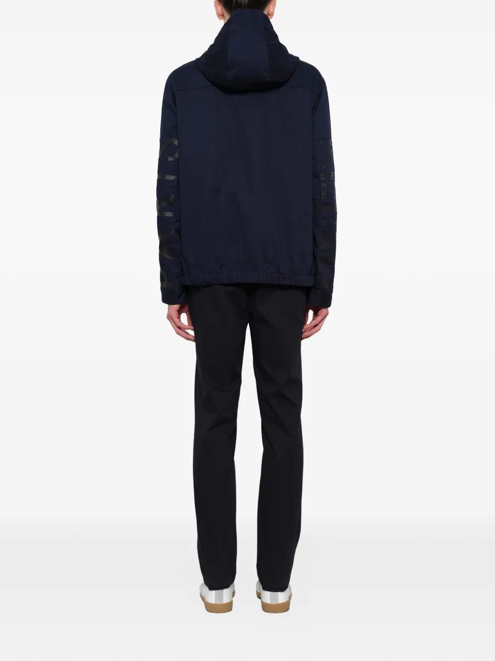 Kenzo Paris parka met logoprint Blauw