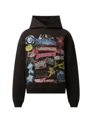 Enfants Riches Déprimés フェイデッド パーカー | グレー | FARFETCH JP